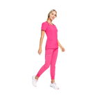 Cherokee Infinity kereknyakú munkaruha tunika Hot Pink színben