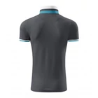 Galléros férfi póló - COLLAR UP256 83 Light anthracite (S)