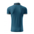 Galléros férfi póló - COLLAR UP256 93 PETROL BLUE (S)