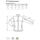 SOFTSHELL JACKET 510 - Női kabát - FEHÉR - (M)