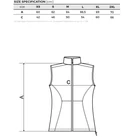 Vision - Női Softshell mellény - Fehér