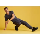 SKECHERS Slip-Ins by Barco - Rebound Knit nadrág - Antracit szürke
