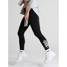 DORKO - AMBER DRK Logo Leggings nadrág - Fekete/Fehér