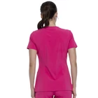 Dickies EDS Essentials Exclusive V-Neck Top in HOT PINK