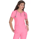 317 - 155 - KOI - Lite - Serenity Top - Peony Pink