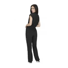 907-002 - Solis x KOI - Anja Jumpsuit - Fekete Overál - Premium szakadásgátló, kisállatbarát anyagból