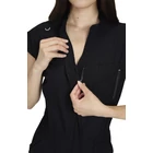 907-002 - Solis x KOI - Anja Jumpsuit - Fekete Overál - Premium szakadásgátló, kisállatbarát anyagból