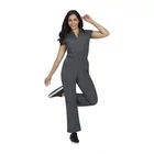 907-002 - Solis x KOI - Anja Jumpsuit - Fekete Overál - Premium szakadásgátló, kisállatbarát anyagból
