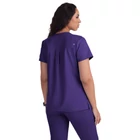 C101 - Cureology x KOI - Cardi Top - Áfonya lila