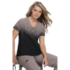 1031PR - HT02 - KOI - Cali Top Heather Taupe/Black