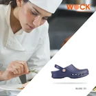 WOCK® NUBE 02 Papucs – Világoskék – Klumpa + COOLMax talpbetét