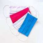 Mosható Textil Szájmaszk Dupla színű Magenta-Fehér