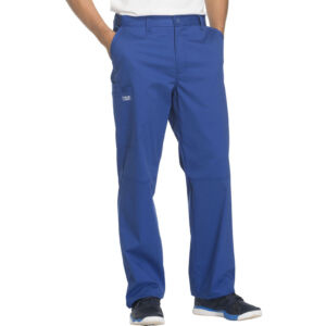 Cherokee Core Stretch - Men's Fly Front Pant in Galaxy Blue