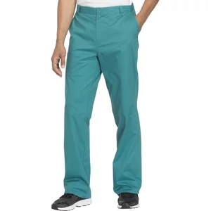 Cherokee Core Stretch - Men's Fly Front Pant in Teal Blue