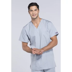 Cherokee Originals - V-nyakú unisex munkaruha felső, Szürke