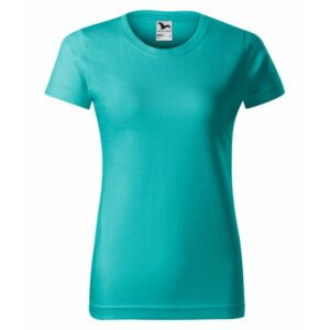 Basic - Női póló -RU- Smaragdzöld