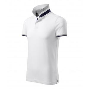 Galléros férfi póló - COLLAR UP256 00 Fehér (XL)