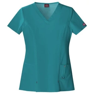 Dickies Xtreme Stretch Tealblue - Pávakék színű női felső