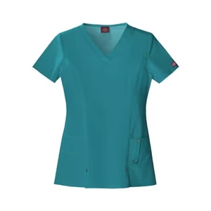 Dickies Xtreme Stretch Tealblue - Pávakék színű női felső