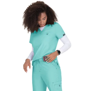 1011-143 - KOI Basic - Kade Top - Fresh Mint 1011-143 - KOI Basic - Kade Top - Fresh Mint