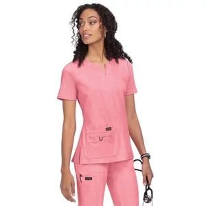 1037 - 140 - KOI - Gretchen Top Heather Soft Pink 1037 - 140 - KOI - Gretchen Top Heather Soft Pink