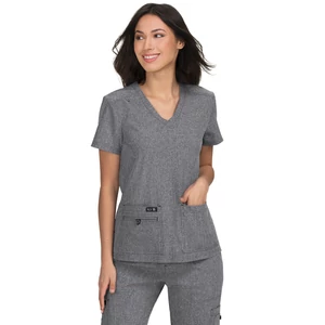 373 - 122 - KOI - Becca Top Heather Grey 373 - 122 - KOI - Becca Top Heather Grey
