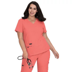 373 - 126 - KOI - Becca Top Coral 373 - 126 - KOI - Becca Top Coral