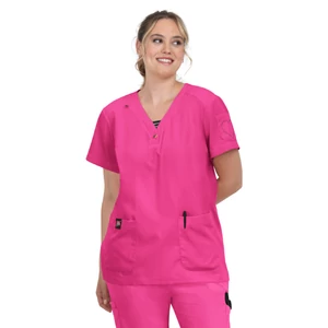 B128 - 058 - KOI - Betsey Johnson - Kennedia Top - Flamingo B128 - 058 - KOI - Betsey Johnson - Kennedia Top - Flamingo