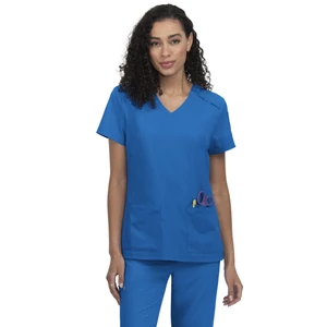 C101 - Cureology x KOI - Cardi Top - Royal (L)