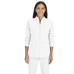 C400 - Cureology x KOI - Geneses Hosszú ujjú zipzáras felső - Fehér