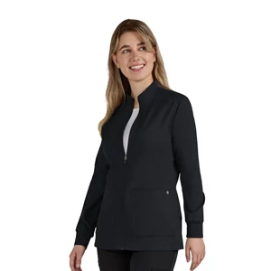 C400 - Cureology x KOI - Geneses Hosszú ujjú zipzáras felső - Fekete