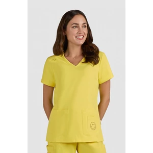 S101-183 - KOI x Smiley World - Blissful Top - Loving Yellow / Citrom