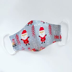 Dear Santa Claus! - Karácsonyi mintás maszk - unisex - kétrétegű - állítható gumipánt méret