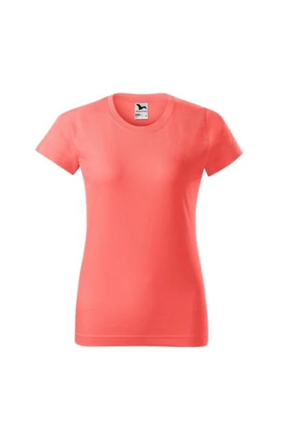 Basic - Női póló -RU- CORAL