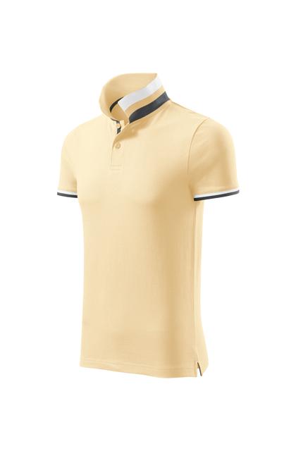 Galléros férfi póló - COLLAR UP256 85 Bourbon Vanilia (S)
