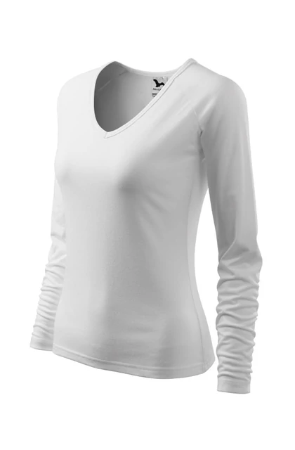 Elegance - Női póló V nyakú -HU- White 