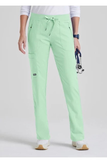 BARCO Grey's Anatomy - 6PKT BARCO TAPE KNIT WAISTPANT - Menta