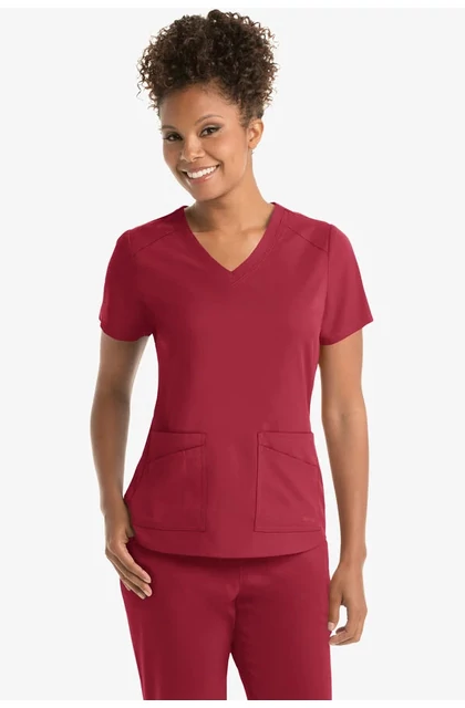 BARCO Grey's Anatomy - Emma Top - Juhar piros / Maple Red