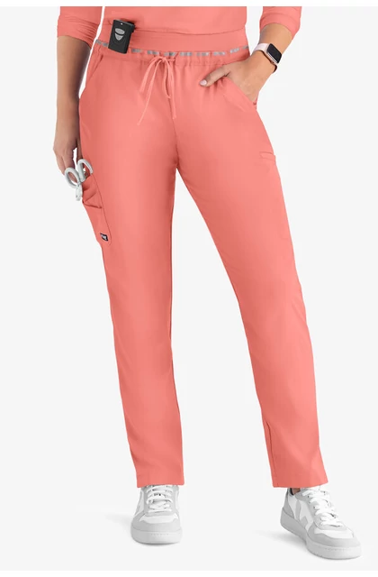 BARCO Grey's Anatomy - Serena Pant - Bright Papaya
