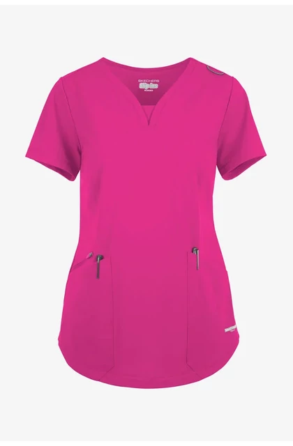 SKECHERS Slip-Ins by Barco - Serene Knit felső - Deep Magenta