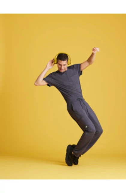 SKECHERS Slip-Ins by Barco - Rebound Knit nadrág - Antracit szürke