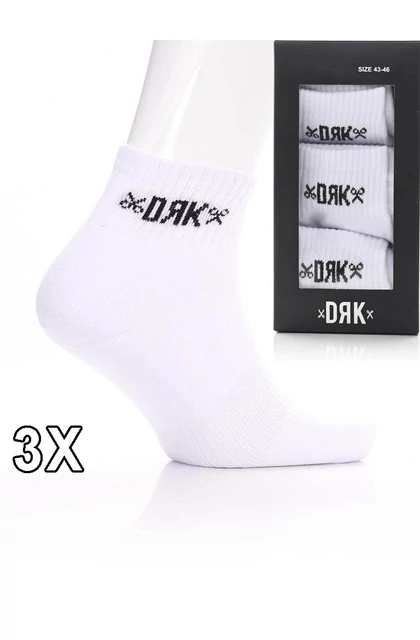 DRK SPEEDY WHITE ZOKNI (3pár/doboz) 43-46