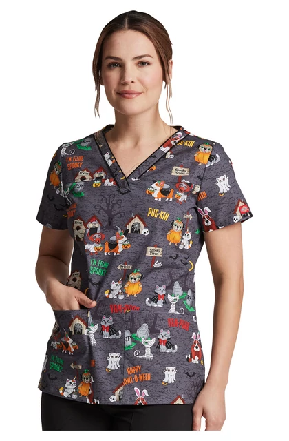 Dickies - Howl-o-ween Friends- Halloween mintás női felső