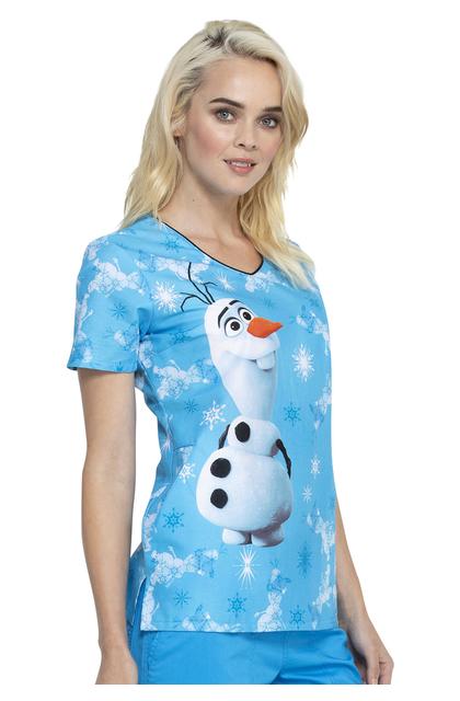 Cherokee DISNEY mintás - Tooniforms munkaruha felső - Ice Breaker Olaf - Frozen