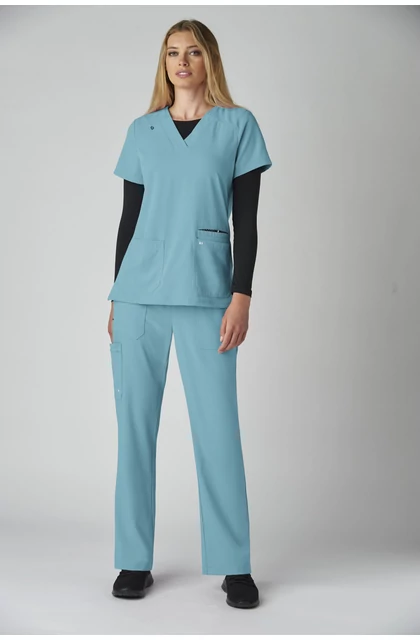 1019 - 038 - KOI - Next Gen - Hustle and Heart Top - Sea Glass