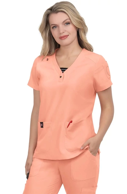 B128 - 160 - KOI - Kennedia Top Peach