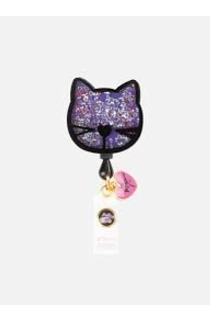 Kihúzható Pink Cica figurás kártyatartó -  KOI Betsey Retractable Badges Kitty