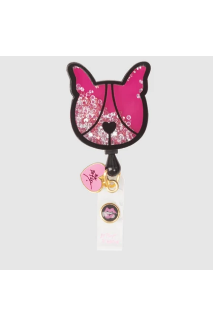 Kihúzható Kutya figurás kártyatartó -  KOI Betsey Retractable Badges Puppy